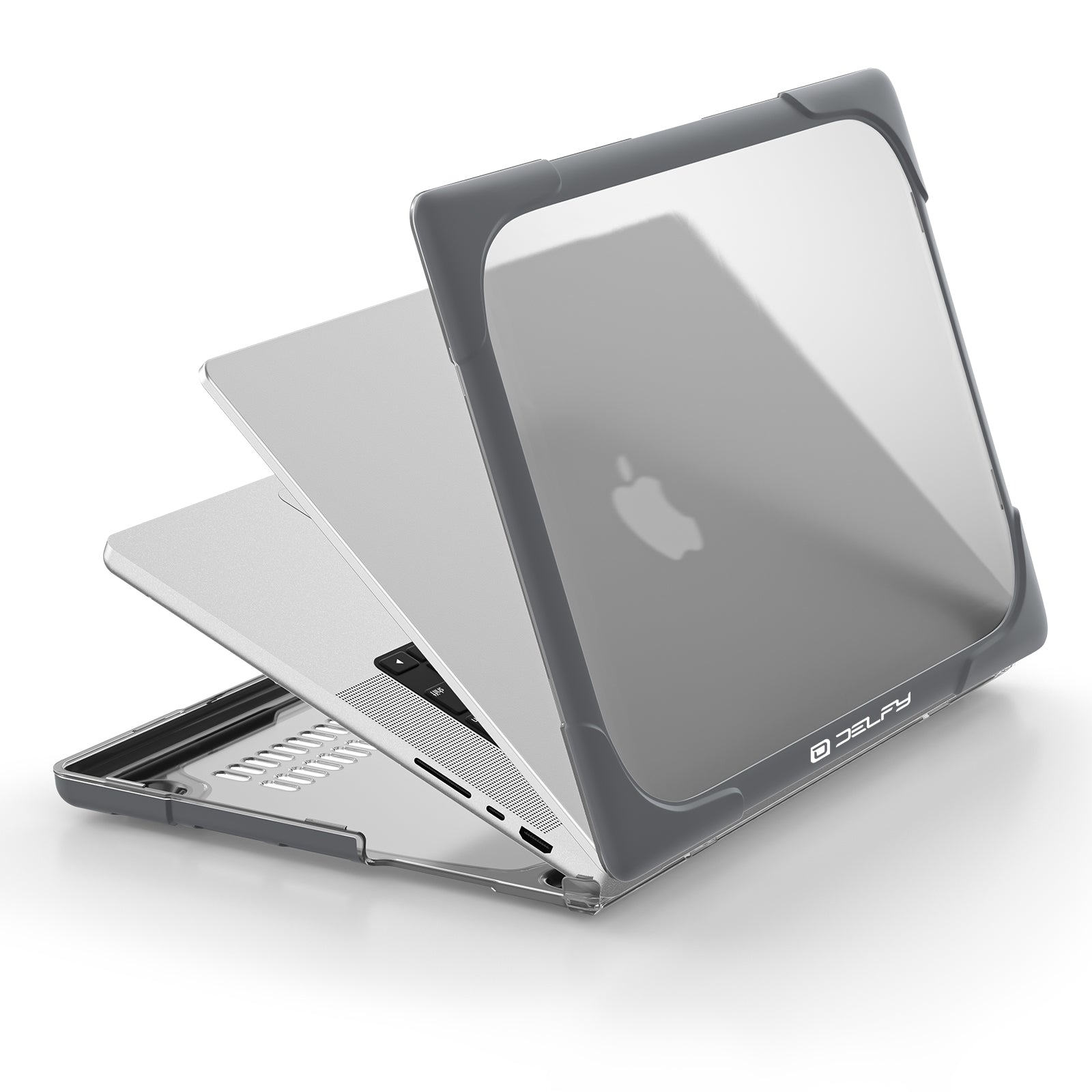 Delfy MacBook pro Case for 14-inch MacBook Pro (M1-M4, 2021-2024)