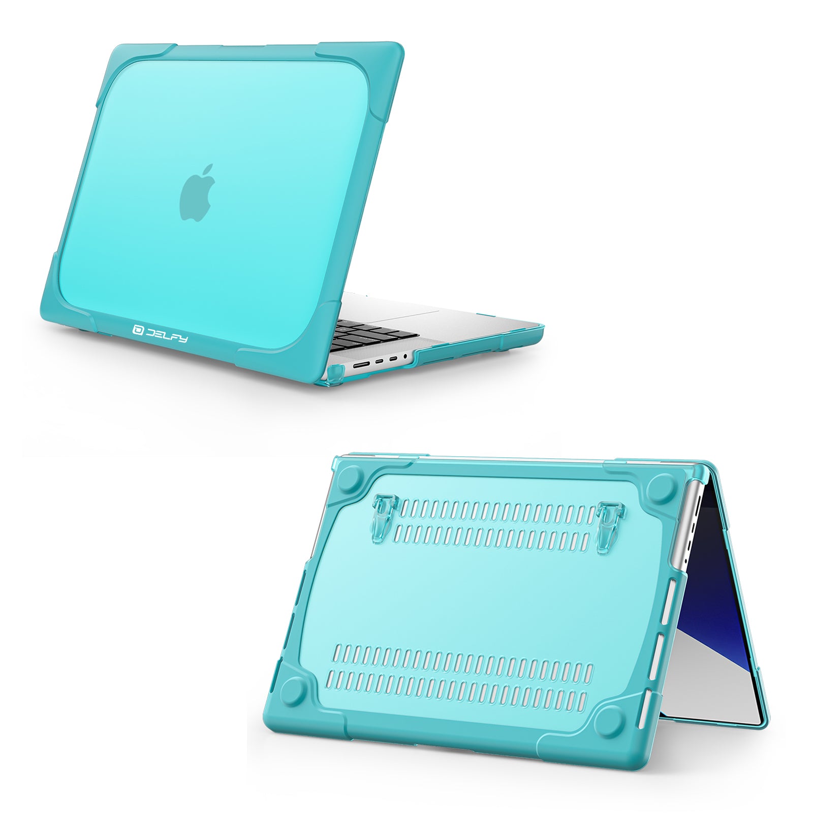 Delfy MacBook pro Case for 14-inch MacBook Pro (M1-M4, 2021-2024)