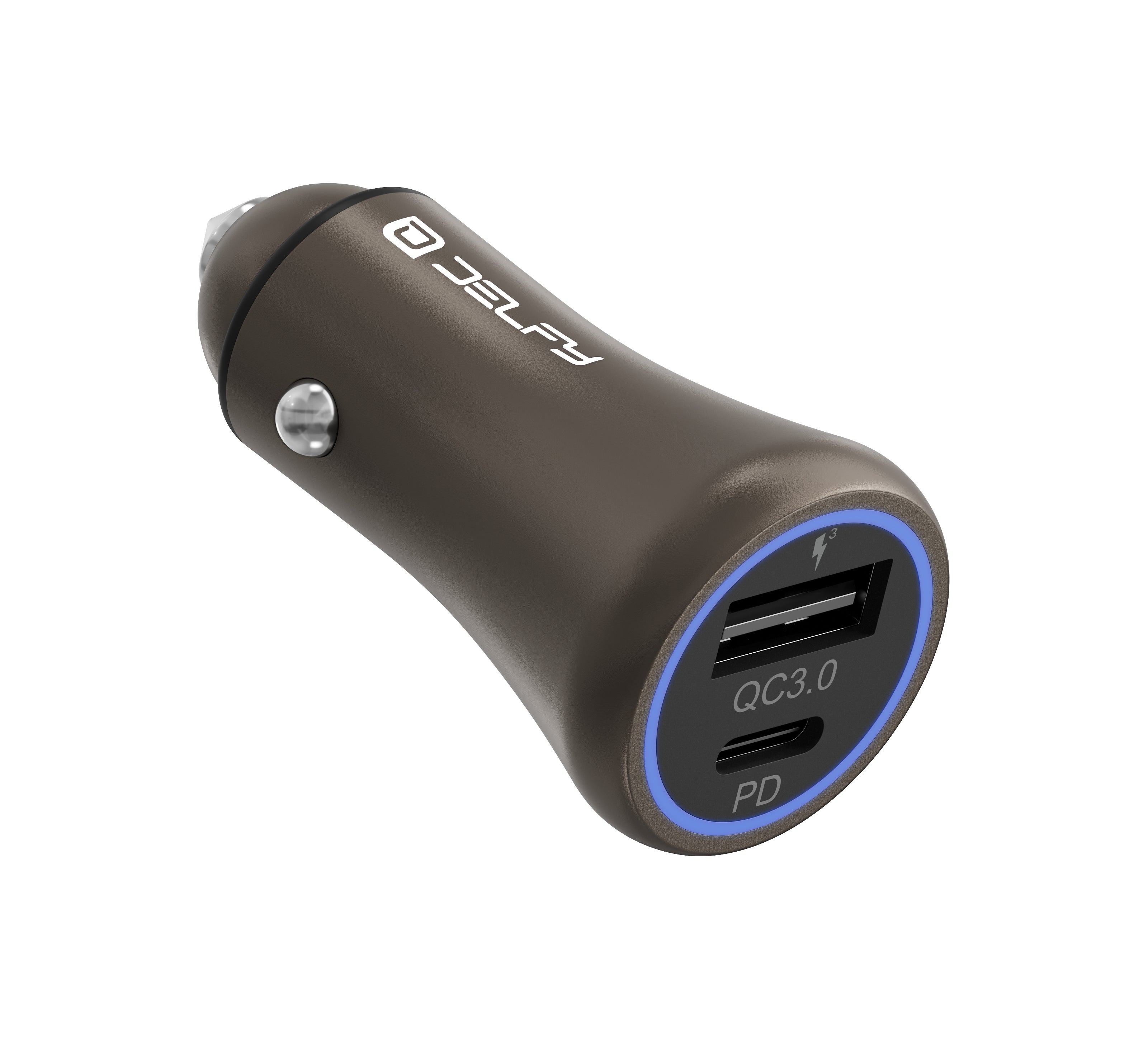 Tropo Car Charger 36W Dual Port UCB-C & USB-A