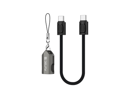 Delfy USB-C to USB-C Keychain