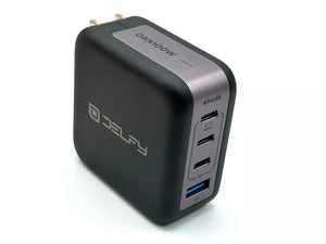 Delfy USB C 100W Ultra Fast Charger 4 Port Compact Wall Charger iPhone iPad Mac