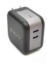 Load image into Gallery viewer, Delfy 45W Dual USB-C Port GaN Fast Charger Wall Charger for iPhone iPad Android
