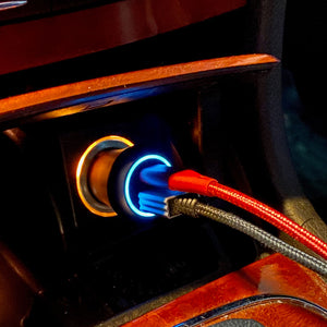 Tropo Car Charger 36W Dual Port UCB-C & USB-A